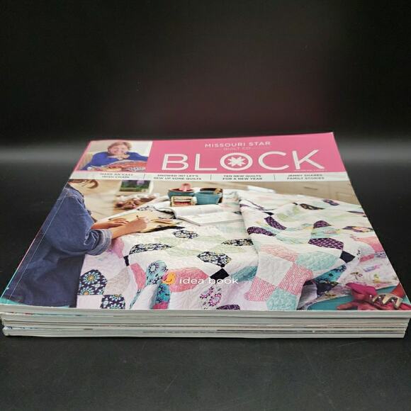 Missouri Star Quilt Co Block Magazine Volume 3 Issues 1–3 & 6 Quilting Lot of 4 - Picture 3 of 4
